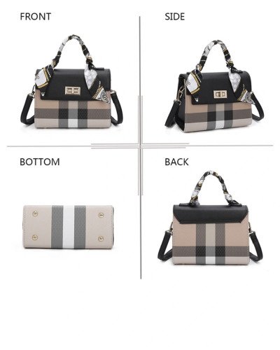 Elegant Handbag – Black, Camel & Taupe | Ilhamoon