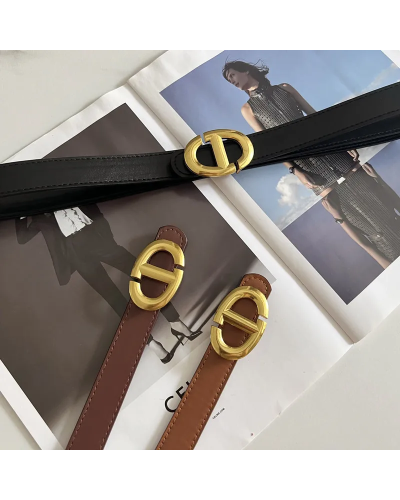 Ceinture similicuir CD