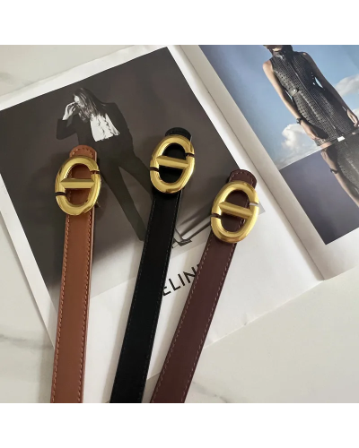 Ceinture similicuir CD