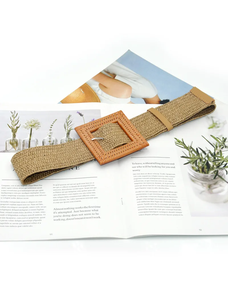 Ceinture retro tissée