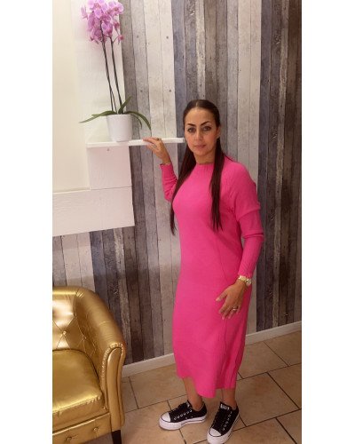 Robe pull ample en maille