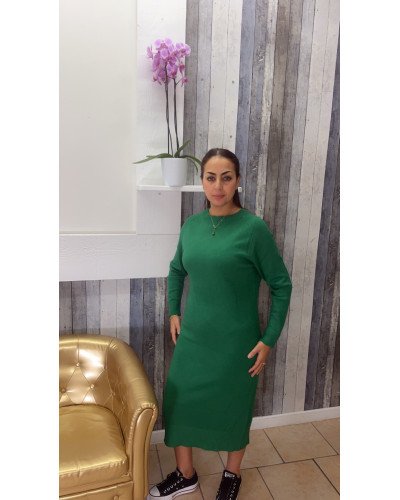 Robe pull ample en maille