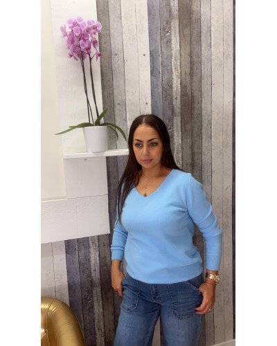 Pull doux en maille fine
