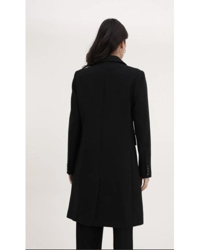 Veste longue style blazer