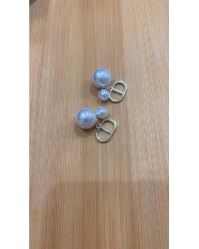 Boucle d'oreilles C&D perles