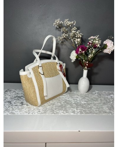 VALENTINO GRAVANI sac fourre-tout en Raphia
