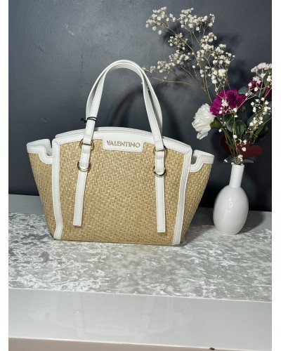 VALENTINO GRAVANI sac fourre-tout en Raphia