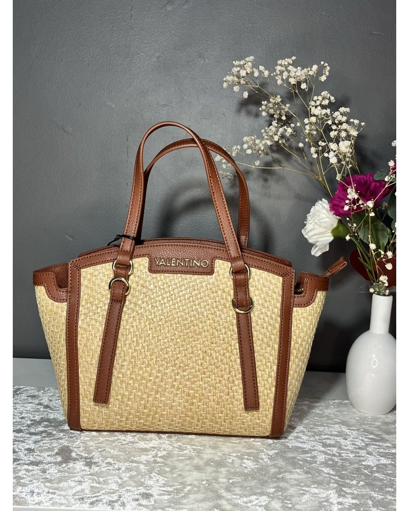 VALENTINO GRAVANI sac fourre-tout en Raphia