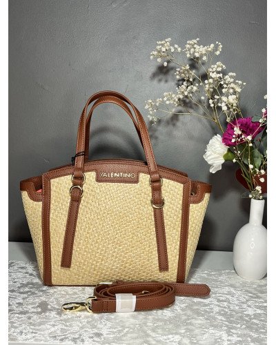VALENTINO GRAVANI sac fourre-tout en Raphia