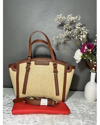 VALENTINO GRAVANI sac fourre-tout en Raphia