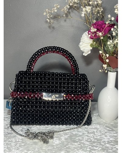 Sac à main H en vrai cristal