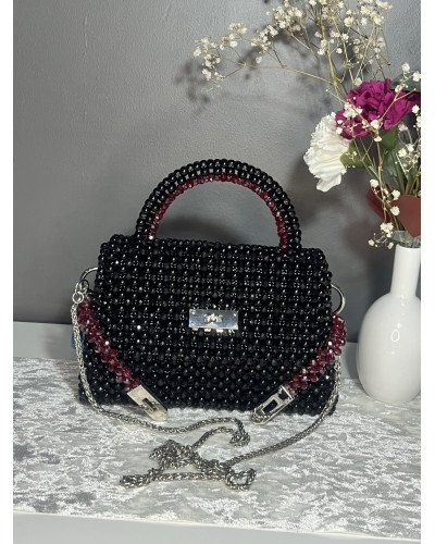 Sac à main H en vrai cristal