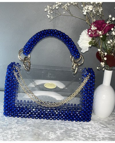 Sac à main en cristal