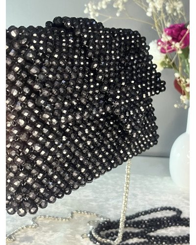 sac pochette en cristal synthétique