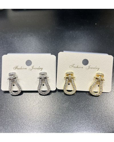 Boucles d'oreilles fer à cheval