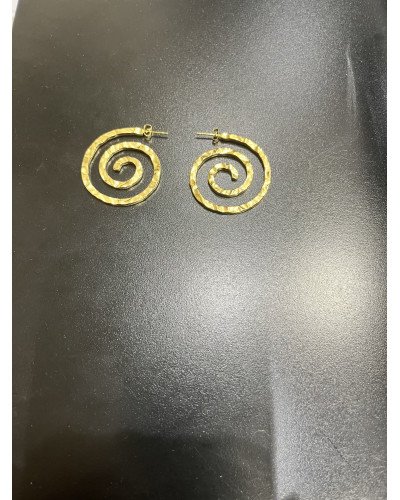 Boucles d'oreilles tourbillon