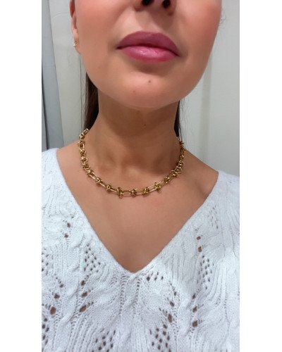 Collier grosse maille