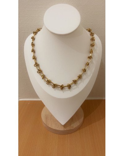 Collier grosse maille