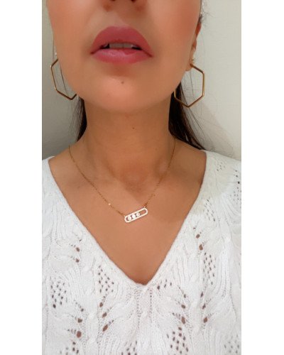 Collier baby move pavé